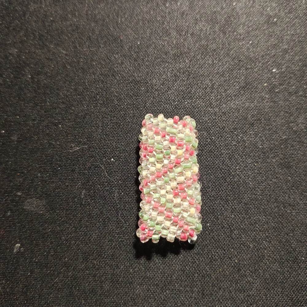 Dreadlock Bead Handmade Rasta Zigzag Seed Bead Hair Jewelry Peyote Loc Charm